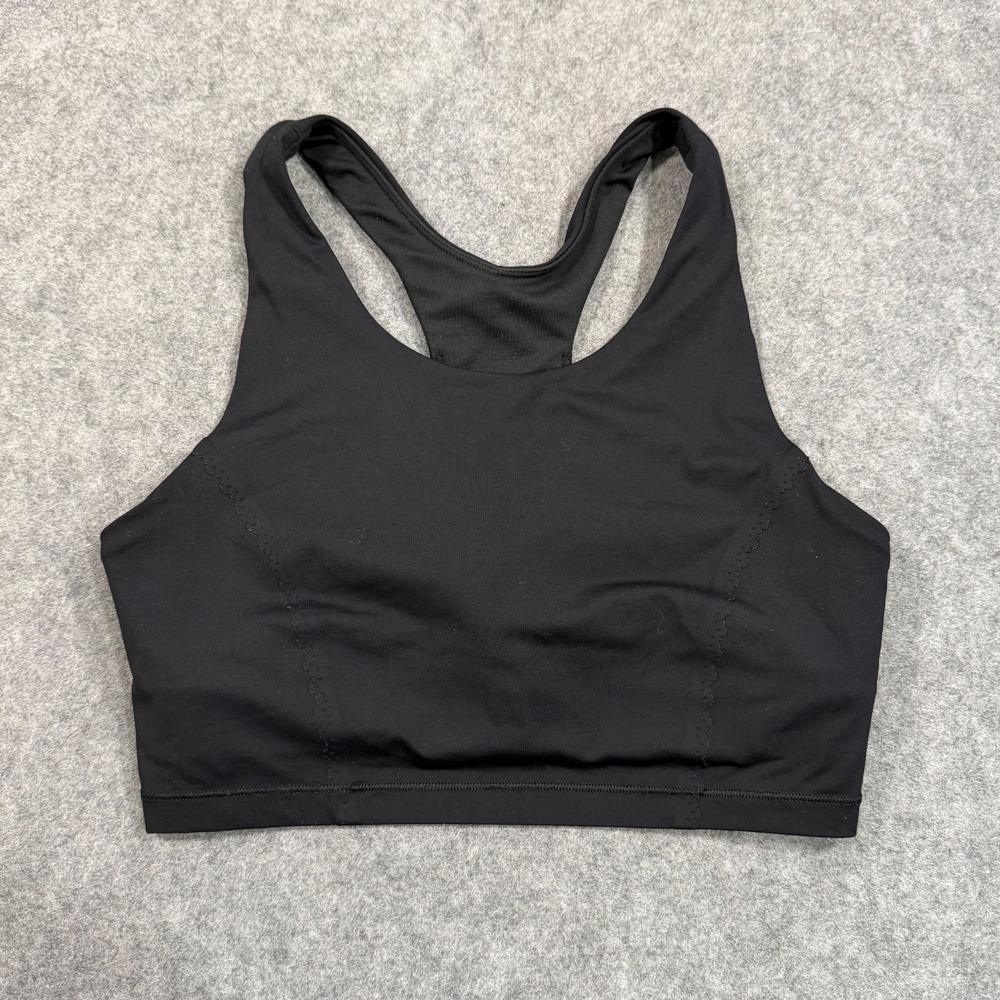 Lululemon Athletica Black Fast As Light Activewear Sports Bra Women's Size 4